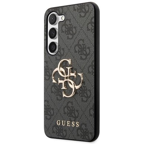 GUESS futerał do SAMSUNG S24 Plus GUHCS24M4GMGGR (Leather 4G Metal Logo) czarny