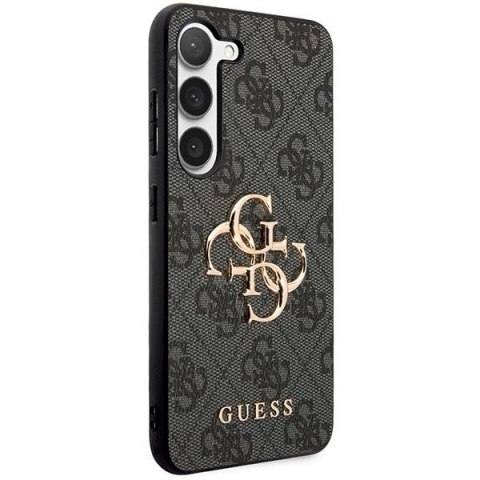 GUESS futerał do SAMSUNG S24 Plus GUHCS24M4GMGGR (Leather 4G Metal Logo) czarny