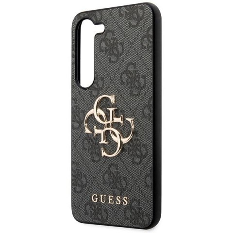GUESS futerał do SAMSUNG S24 Plus GUHCS24M4GMGGR (Leather 4G Metal Logo) czarny