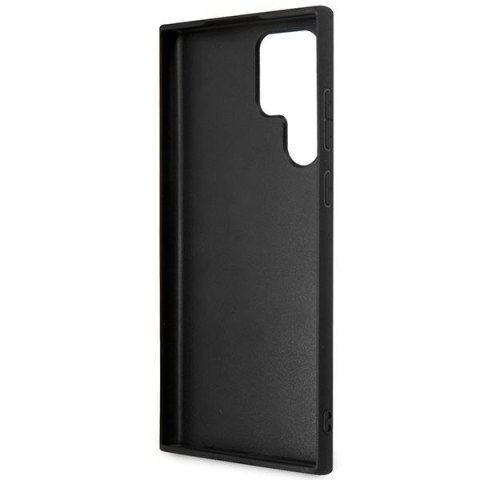 GUESS futerał do SAMSUNG S24 Ultra GUHCS24L4GMGGR (Leather 4G Metal Logo) czarny