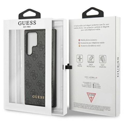 GUESS futerał do SAMSUNG S24 Ultra GUHCS24LG4GFGR (Classic logo) czarny