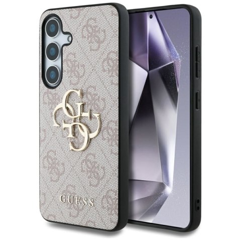 GUESS futerał do SAMSUNG S25 GUHCS25S4GMGPI (4G PU Big Logo) różowy