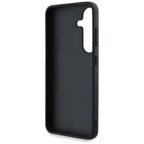 GUESS futerał do SAMSUNG S25 GUHCS25SPGT4MBK (PU Grained Big 4G and Classic Logo) czarny