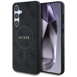 GUESS futerał do SAMSUNG S25 Plus GUHMS25MG4GFRK (Magnetic PU 4G Ring Classic Logo) czarny