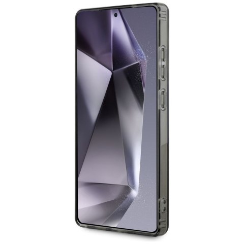 GUESS futerał do SAMSUNG S25 Ultra GUHMS25LHFGEREK (Magnetic IML Glitter Circle) czarny