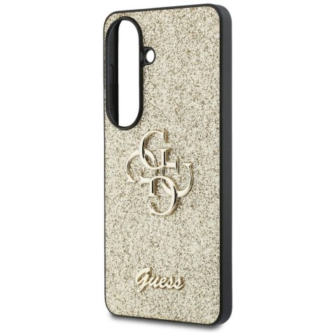 GUESS futerał do SAMSUNG S26 GUHCS26SHG4SGD (Fixed Glitter 4G Big Metal Logo) złoty