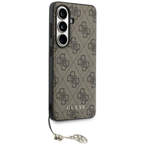 GUESS futerał do SAMSUNG S26 GUHMS26SGF4GBR (PU 4G Classic Logo with Charm) brązowy