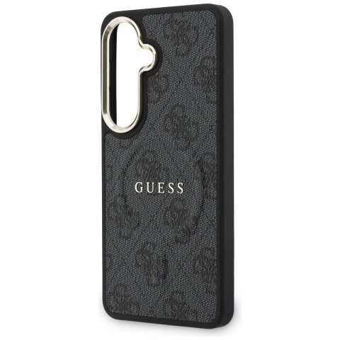 GUESS futerał do SAMSUNG S26 Plus GUHMS26MP4MSEGCK (4G Embossed Ring MagSafe) czarny