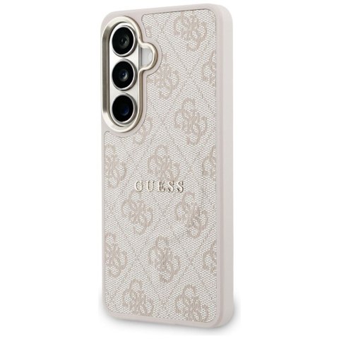 GUESS futerał do SAMSUNG S26 Plus GUHMS26MP4MSEGCP (4G Embossed Ring MagSafe) różowy