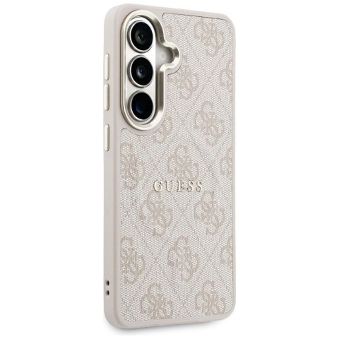 GUESS futerał do SAMSUNG S26 Plus GUHMS26MP4MSEGCP (4G Embossed Ring MagSafe) różowy