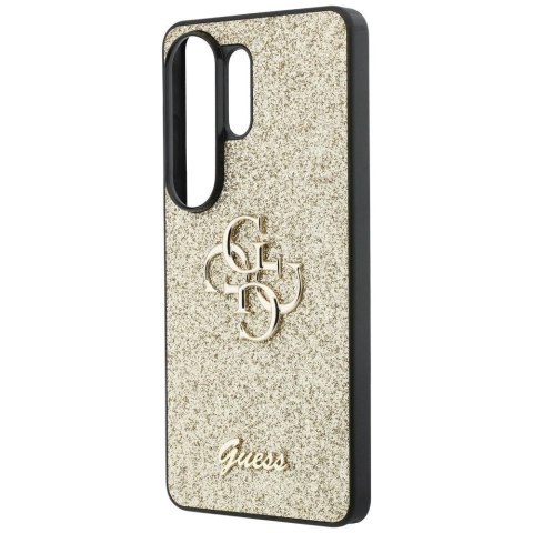 GUESS futerał do SAMSUNG S26 Ultra GUHCS26LHG4SGD (Fixed Glitter 4G Big Metal Logo) złoty