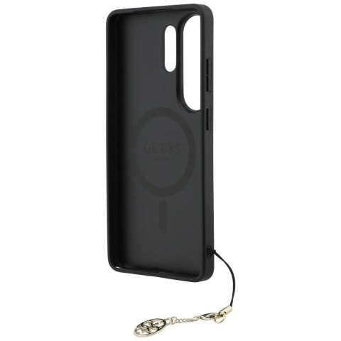 GUESS futerał do SAMSUNG S26 Ultra GUHMS26LGF4GBR (PU 4G Classic Logo with Charm) brązowy