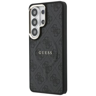 GUESS futerał do SAMSUNG S26 Ultra GUHMS26LP4MSEGCK (4G Embossed Ring MagSafe) czarny