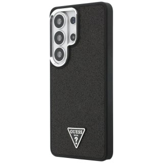 GUESS futerał do SAMSUNG S26 Ultra GUHMS26LPFGTSCMK (Fixed Glitter Triangle MagSafe) czarny
