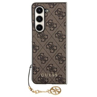 GUESS futerał do SAMSUNG Z Fold 5 GUHCZFD5GF4GBR (4G Charm) brązowy