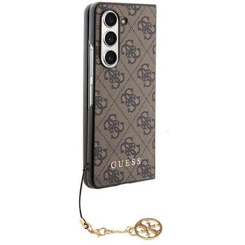 GUESS futerał do SAMSUNG Z Fold 5 GUHCZFD5GF4GBR (4G Charm) brązowy