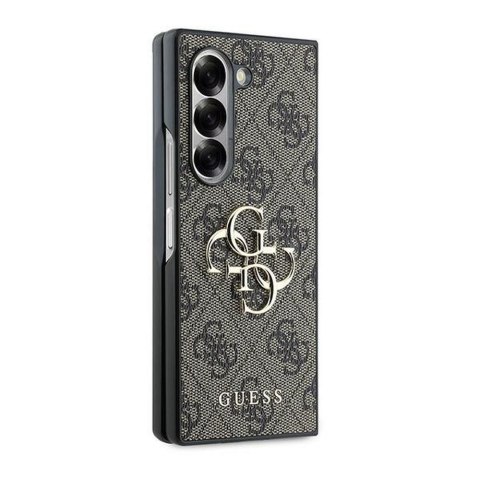 GUESS futerał do SAMSUNG Z Fold 6 GUHCZFD64GMGBR (PU 4G Leather Metal Logo) brązowy