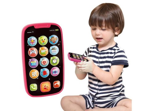 Interaktywny Telefon dla Dziecka Edukacyjna Zabawka Smartfon Hola ZA5670