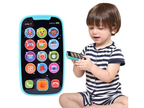 Interaktywny Telefon dla Dziecka Edukacyjna Zabawka Smartfon Hola ZA5670