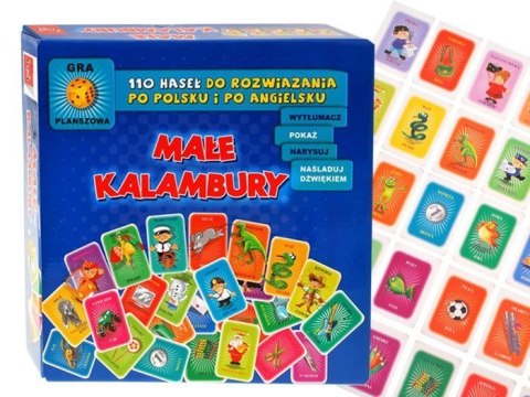 Jawa Gra towarzyska MAŁE KALAMBURY - 110 haseł polsko-angielskich GR0245