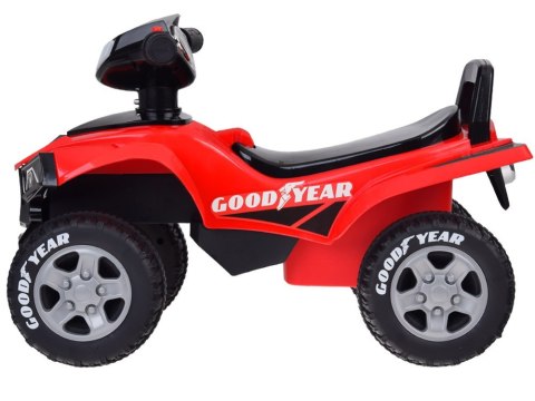 Jeździk Quad Goodyear pojazd z dźwiękiem i światłem ZA4988