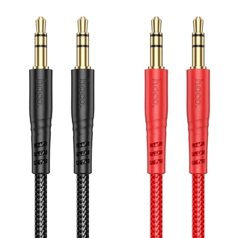 Kabel AUX Jack 3,5 mm do Jack 3,5 mm Hoco 1 m UPA24 czarny