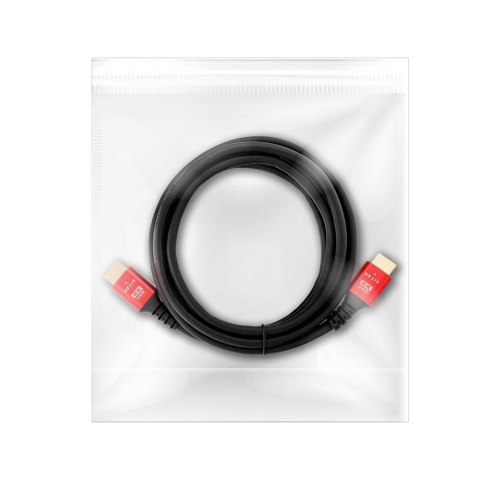 Kabel HDMI 2.1 8K 60Hz / 4K 120Hz - Ultra High Speed, HDR, eARC, VRR, 48Gbps 2 m czarny