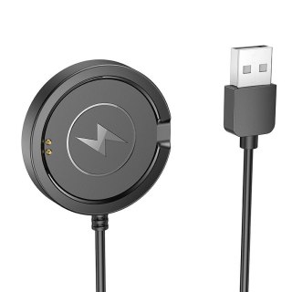 Kabel do ładowania smartwatcha Hoco 0,6 m Y22 czarny