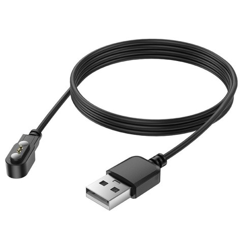 Kabel do ładowania smartwatcha Hoco 0,6 m Y26 / Y27 czarny