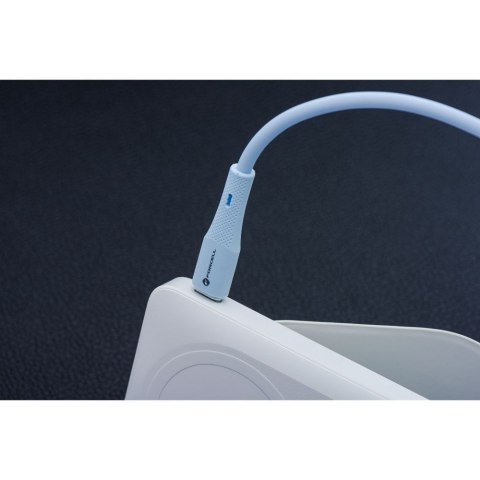 Kabel USB A do Lightning Forcell F-Energy 2,4A 12W Silicone 1 m C343 niebieski
