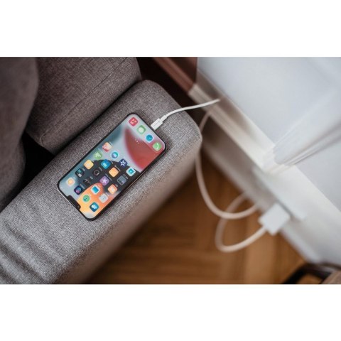 Kabel USB A do Lightning Forcell F-Energy MFi 2,4A 12W 1 m C703 biały