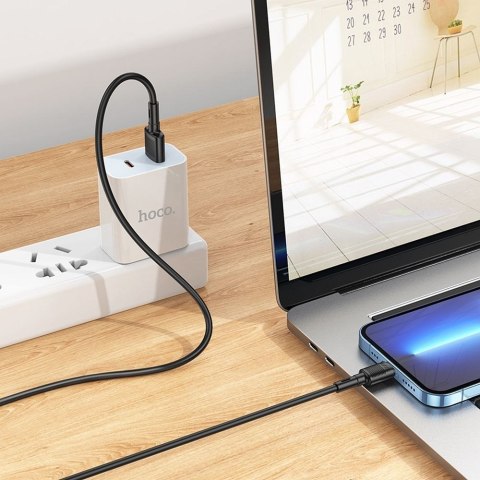 Kabel USB A do Lightning Hoco 2,4A 1 m X83 czarny
