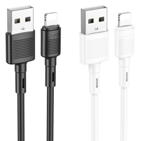 Kabel USB A do Lightning Hoco 2,4A 1 m X83 czarny