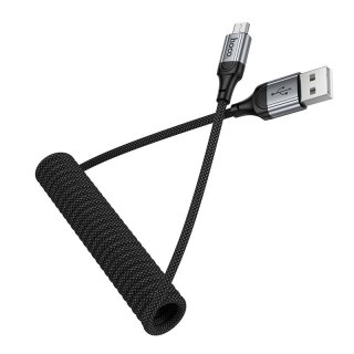 Kabel USB A do Micro USB Hoco 2,4A 1,5 m X121 czarny