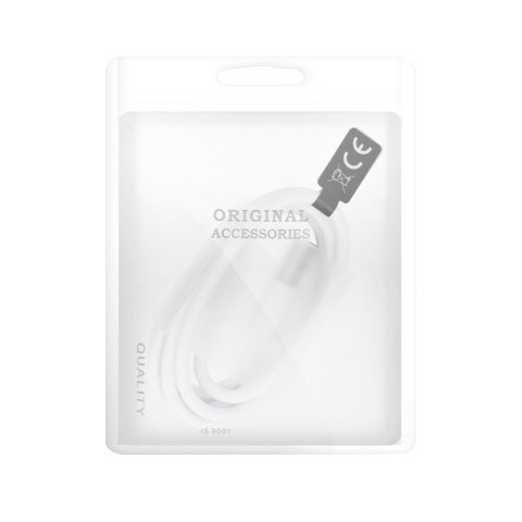 Kabel USB A do Typ C 3.0 2A HD2 1 m biały