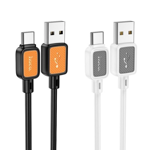 Kabel USB A do USB C Hoco 3A 1 m X108 czarny