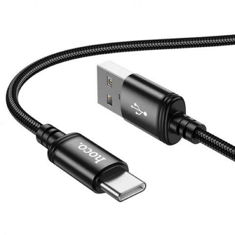 Kabel USB A do USB C Hoco 3A 3 m X91 czarny