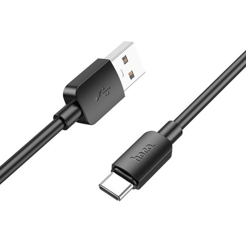 Kabel USB A do USB C Hoco PD 2,4A 27W 1 m X96 czarny
