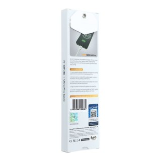 Kabel USB A do USB C X-ONE 6A 120W Ultra Pro XIAOMI (oryginalny chip) 1 m biały