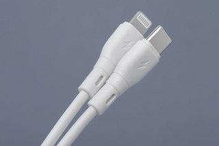 Kabel USB C do Lightning Blue Star 2,4A 27W ECO 1 m PJ72-18-3 biały