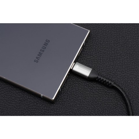 Kabel USB C do Lightning Forcell F-Energy PD 3A 27W Cafule 2 m C259 czarny