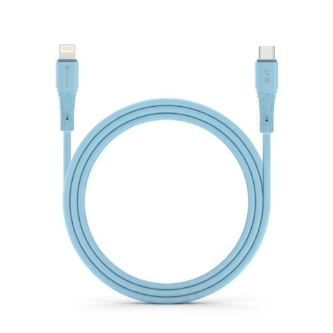 Kabel USB C do Lightning Forcell F-Energy PD 3A 27W Silicone 1 m C346 niebieski