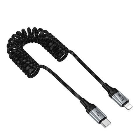 Kabel USB C do Lightning Hoco PD 2,4A 1,5 m X121 czarny