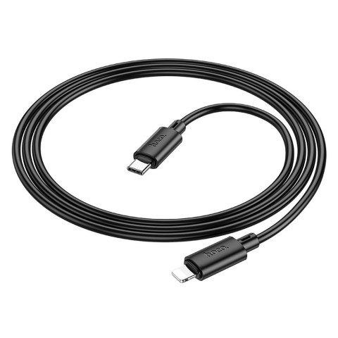 Kabel USB C do Lightning Hoco PD 2,4A 20W 1 m X88 czarny