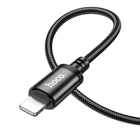 Kabel USB C do Lightning Hoco PD 27W 2 m X89 czarny