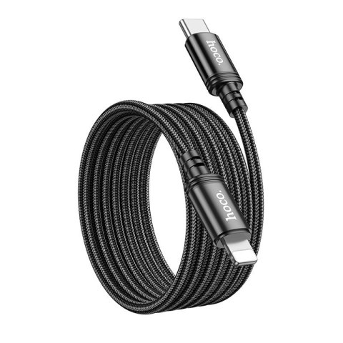 Kabel USB C do Lightning Hoco PD 27W 2 m X89 czarny
