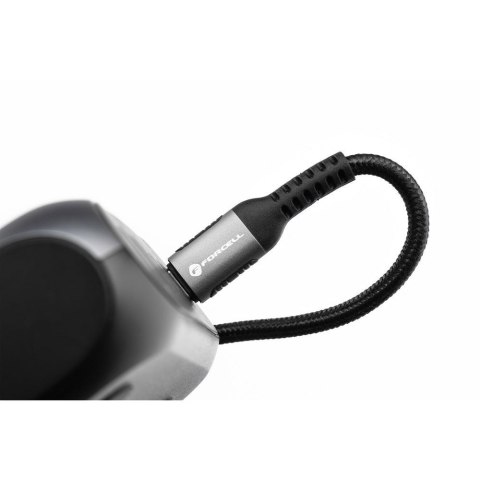 Kabel USB C do USB C Forcell F-Energy QC4.0 PD 5A 100W Cafule 2 m C260 czarny