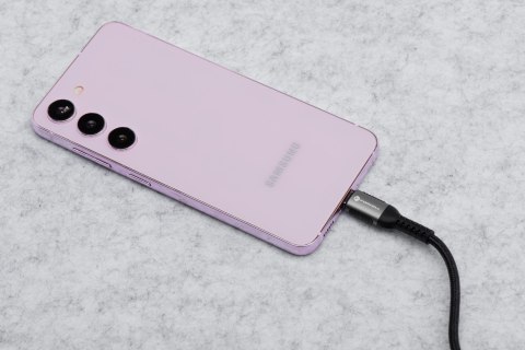 Kabel USB C do USB C Forcell F-Energy QC4.0 PD 5A 240W Cafule 2 m C263 czarny