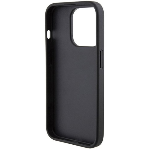 KARL LAGERFELD futerał do IPHONE 15 Pro KLHCP15LPQKPMK (Quilted Pattern) czarny