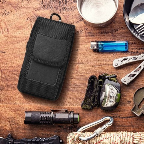 Kabura uniwersalna do paska OXFORD pionowa model 4 do IPHONE 7 PLUS / 8 PLUS / 12 PRO MAX / 13 PRO MAX / SAMSUNG J4 PLUS / A71 /